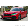 Jupe latérale de voiture de type R pour Honda Civic